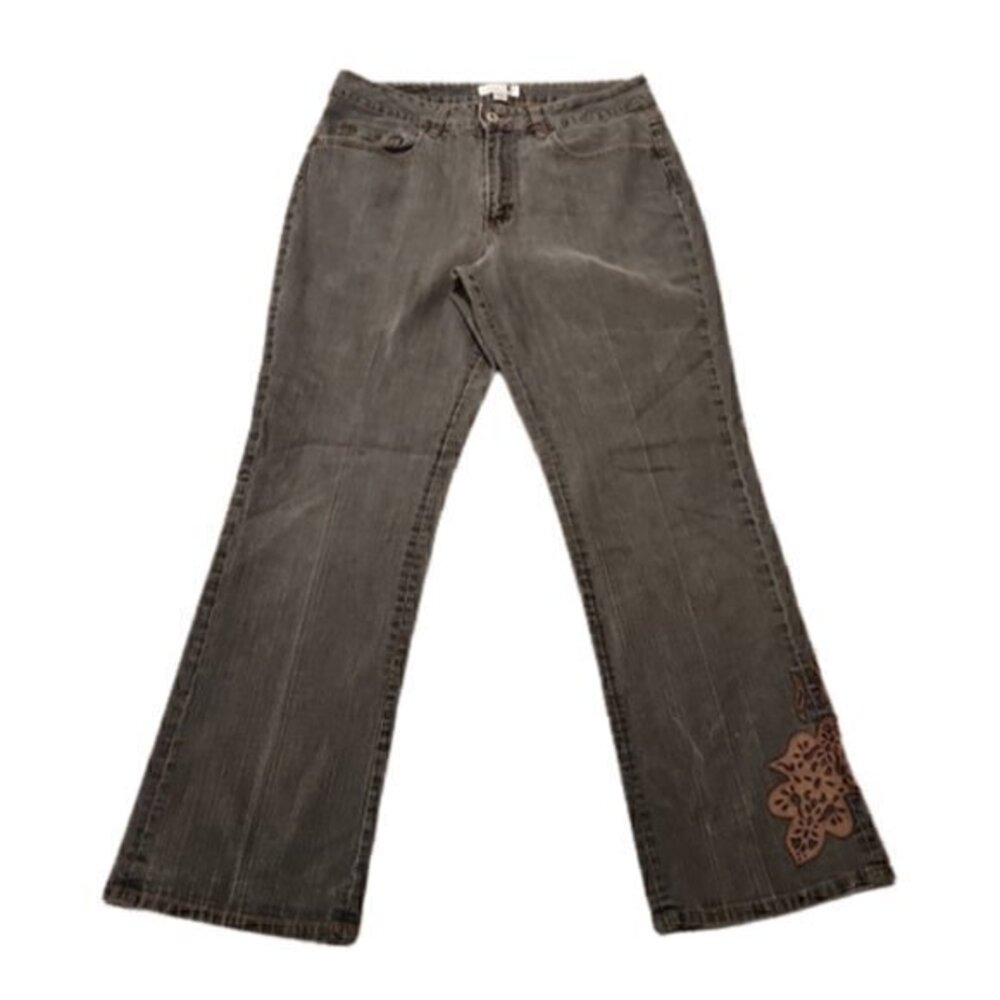 [Coldwater Creek] Ankle Design Bootcut Jeans - Size 12